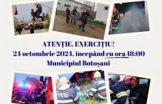 EXERCIȚIU: intervenție în cazul unei explozii urmată de incendiu la o fabrică de alcool din municipiul Botoșani