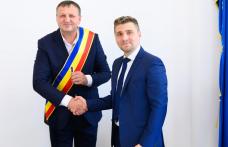 Eduard Mititelu prezent la investirea primarului Dan Oloeriu, la Flămânzi