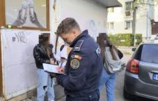 Acțiune pentru prevenirea absenteismului școlar, desfășurată de polițiști la Trușești