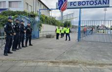 Măsuri de ordine publică la meciul de fotbal dintre F.C. Botoșani și FCSB