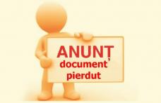 Declar pierdut certificat de înregistrare fiscală