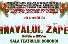 Clubul Copiilor Dorohoi organizează „Carnavalul Zăpezii”, ediția a XXV-a. Vezi detalii!