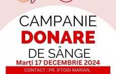 „Donând sânge, dăruiești viață!” - Campanie de donare de sânge organizată de Protopopiatul Dorohoi