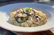 Risotto cremos cu ciuperci