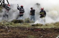 Incendiu de proporţii la Ferma Popăuţi