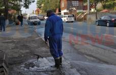 Avariile se ţin lanţ la conductele de apă din Dorohoi - FOTO