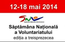 IHTIS: Obiectiv 10 la sută în Săptămâna Națională a Voluntariatului 12 – 18 mai 2014