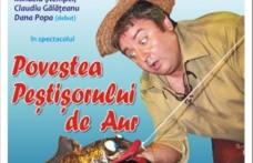 Dragi copii, stimaţi părinţi şi bunici, veniţi la teatru! „Povestea Peştişorului de Aur”