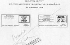 BEC a stabilit formatul buletinului de vot pentru al doilea tur de scrutin