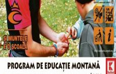 Educație Montană în școli, conștientizare și informare - Mesajul a ajuns și în școli din județul Botoșani