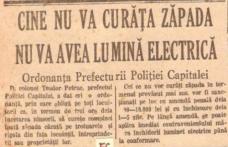 Cum erau scoşi oamenii la deszăpezit în decembrie 1945. Leneşii era aspru pedepsiţi