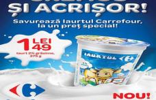 Carrefour lansează o nouă gamă de iaurt marcă proprie