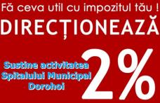 Dăruiește 2 la sută din impozitul tău pentru Asociația Sănătatea dorohoienilor