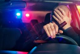 Șofer depistat sub influența alcoolului la volan. A fost sancționat și pentru alte abateri