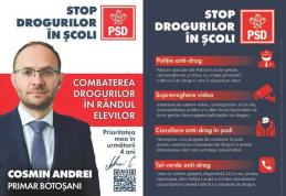 Cum va arăta programul de consiliere în școli pentru prevenirea consumului de droguri, anunțat de primarul Cosmin Andrei