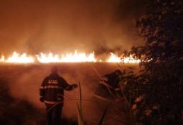 Casele din apropierea iazului Tătărășeni, comuna Havârna, în pericol din cauza unor incendii de stuf