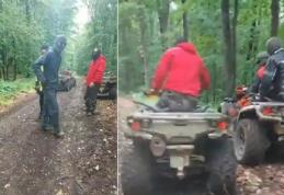 Caz revoltător în Botoșani. Doi pădurari bătuți crunt de tineri pe ATV-uri