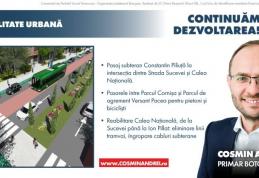 Primarul Cosmin Andrei a prezentat marile proiecte de infrastructură din mandatul următor: Șosea de centură nouă, pasaje noi și modernizarea Căii Nați