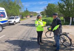 Bicicliștii, vizați de polițiștii rutieri