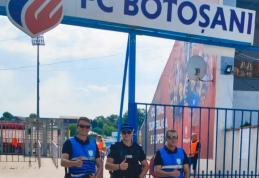 Jandarmii vor asigura măsurile de ordine și siguranță la meciul dintre FC Botoșani și Oțelul Galați