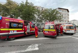 Incendiu izbucnit în bucătăria unui apartament din municipiul Botoșani - FOTO