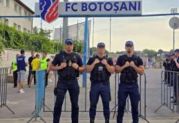 Măsuri de ordine publică la meciul de fotbal dintre F.C. Botoșani și Petrolul Ploiești 