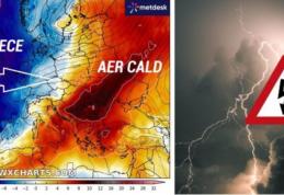 Atenționare ANM: Furtuna Ashley se apropie de România. Ce vreme ne așteaptă  