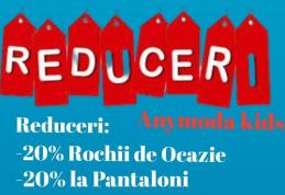 O toamnă plină de reduceri în magazinul nostru de îmbrăcăminte pentru copii, ANYMODA KIDS!