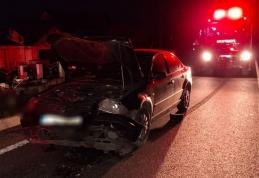 Accident! Două mașini s-au ciocnit în localitatea Cotu - FOTO