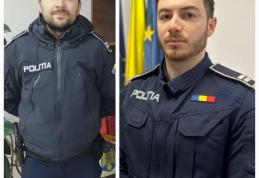 Intervenția salvatoare a polițiștilor din Vlăsinești