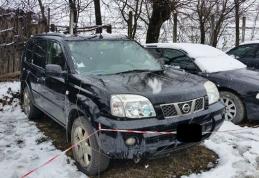 Nissan X-Trail cautat in Italia depistat de poliţiştii de frontieră la Dorohoi 