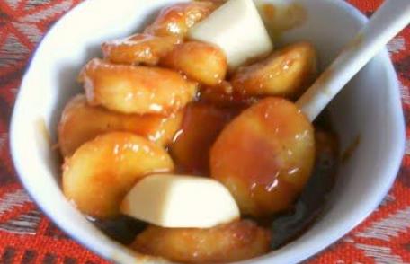 Banane in sos caramel si susan