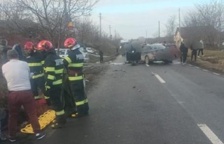 Accident cu victimă într-o localitate din județ. O femeie a avut nevoie de îngrijiri medicale – FOTO