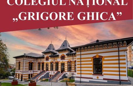 Colegiul Național Grigore Ghica Dorohoi, confirmare a calității în educație