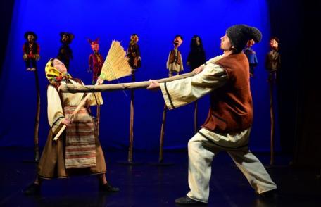 Spectacolul „Vasilache și Mărioara” în această săptămână la Teatrul „Vasilache” Botoșani