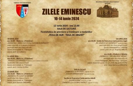Deschiderea Zilelor Eminescu, ediția iunie 2024 la Memorialul Ipotești