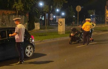 Motociclist depistat sub influența alcoolului