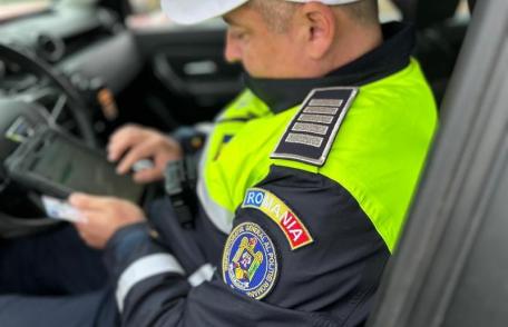 Mașină cu numere străine expirate de patru ani, depistată de polițiștii botoșăneni