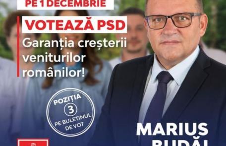 Deputatul PSD Marius Budăi a prezentat propunerile PSD pentru creșterea veniturilor botoșănenilor prin programe de calificare în meserii bine plătite