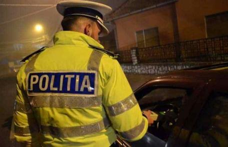 Mașină avariată oprită de polițiști, șoferul era sub influența alcoolului