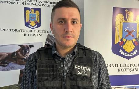 Sebi, polițistul care încheie anul în forță