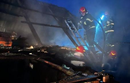 Bărbat de 41 de ani mort în urma unui incendiu