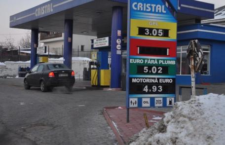 Pretul carburantilor la statiile Peco din Dorohoi