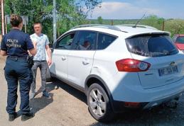 Autovehicul furat din Italia, oprit la Rădăuți-Prut