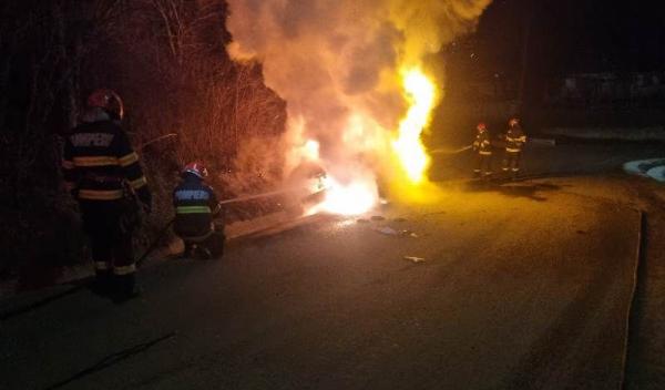 Incendiu autoturism