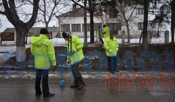 Avarie conducta de apa - strada Stefan cel Mare din Dorohoi_1